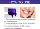 EELHOE PURPLE WHITENING TOOTHPASTE STAIN REMOVAL